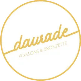 Logo Daurade – partenaire de PAE, restaurant de plage dédié au partage et à la convivialité.